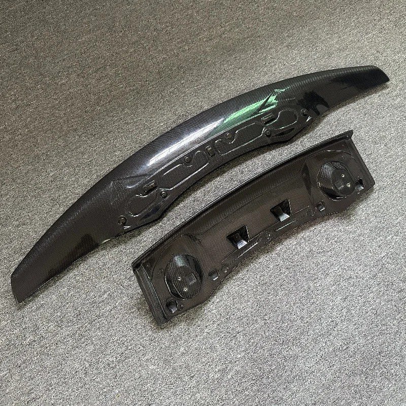 P7 Style Tail Carbon Fiber Rear Spoiler Body Kit Decorative Accessories for  F-TYPE Upgrade